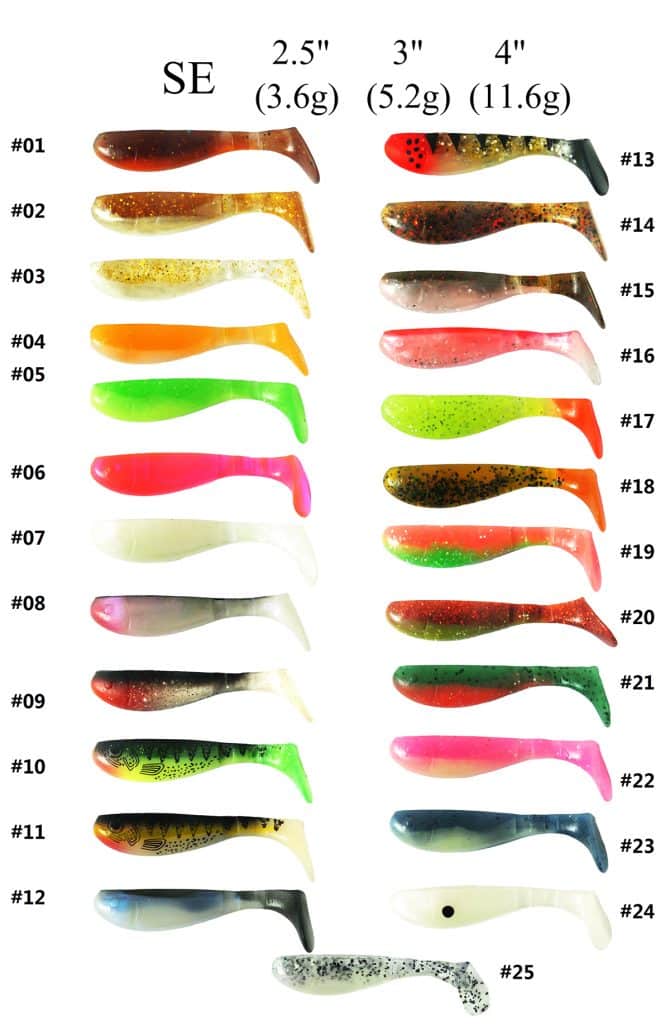 SE 2.5" 3.6G 3" 5.2G 4" 11.6G China Fishing Lure manufacturers - wholesale 2020 high quality Fishing Lure products in best price from certified Chinese Fishing