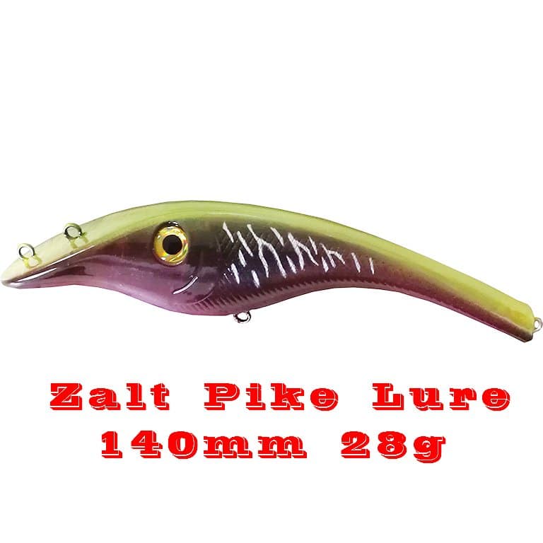 Jerkbait Zalt Pike Lure 140mm 28g Stalker Musky Pike Bass Lure Jerk Bait Wobbler Fishing Lure Tackle pesca leurre