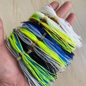 Banded Skirts Silicone Skirts For Fishing Lures